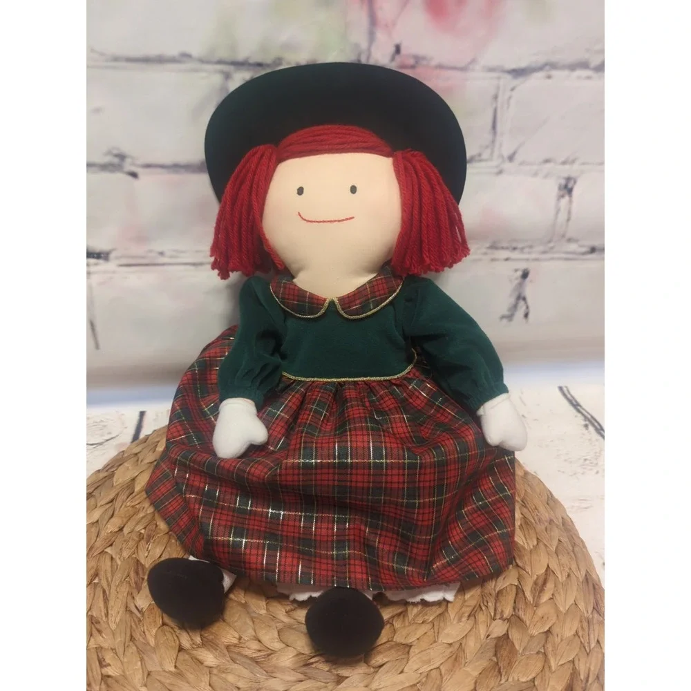 Eden Madeline Collection Madeline Christmas Soft Plush Doll 18" - Picture 1 of 10